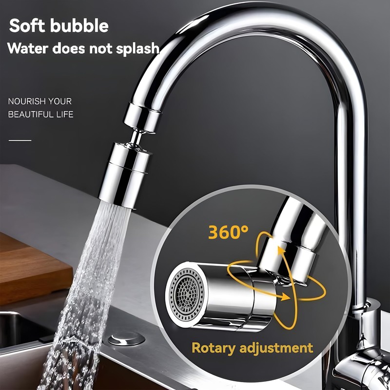 Tap Sprayer Attachment for Kitchen Sink Tap end Nozzle Extension