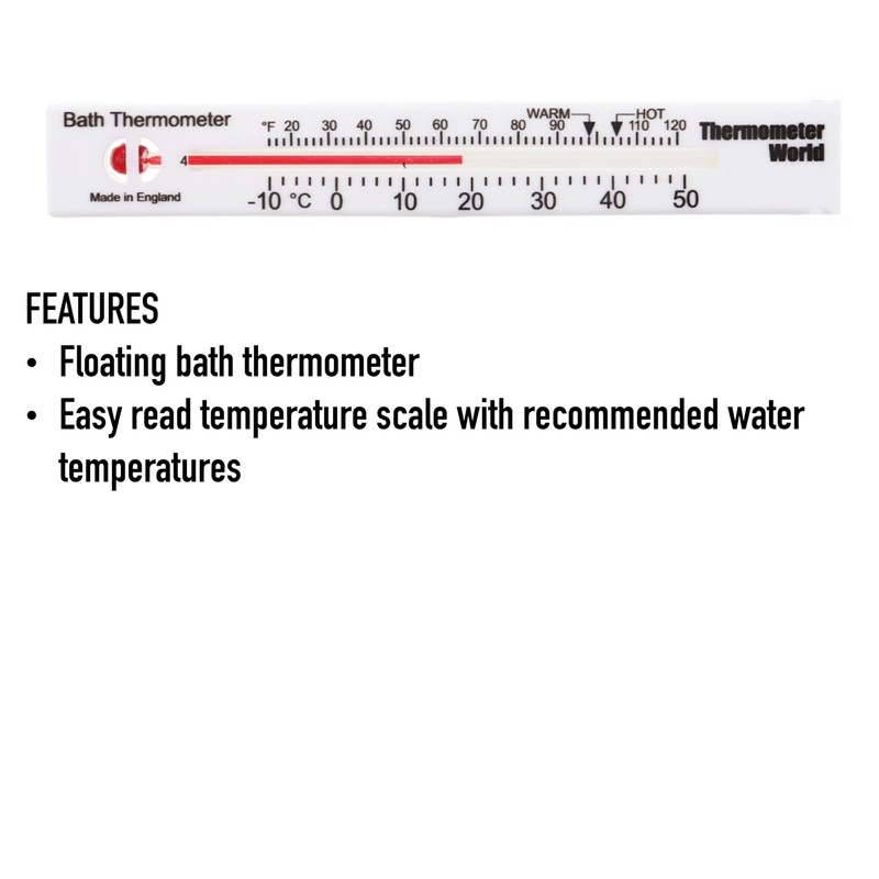 Bath Thermometer - Check Bath Water Temperature With This Easy