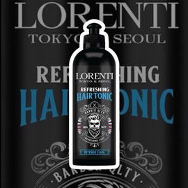 Lorenti Hair Tonic Menthol Refreshment | Revitalizing and Mint Nourishing Unisex Scalp Care 200 ml