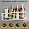 ODesign Shower Caddy Shower Shelves Rack Rustproof Wall Mounted SUS304
