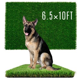 Sunturf Fake Grass for Dog to Pee on Artificial Grass for Turf Mats for Puppy Training Dogs Pee Pads Extra Large for Dogs 6.5x10FT Dog Supplies Reusable