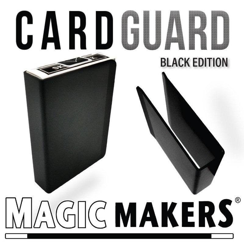 Magic Makers Black Card Guard - Card Deck Protective Cover