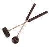2pcs Percussion Ball Hammer Massager Chicken Wings Wood Reduce Fatigue
