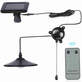 Unbranded Solar Power LED Pendant Light Indoor Outdoor Garden Yard Shed Hanging Lamp ABIP