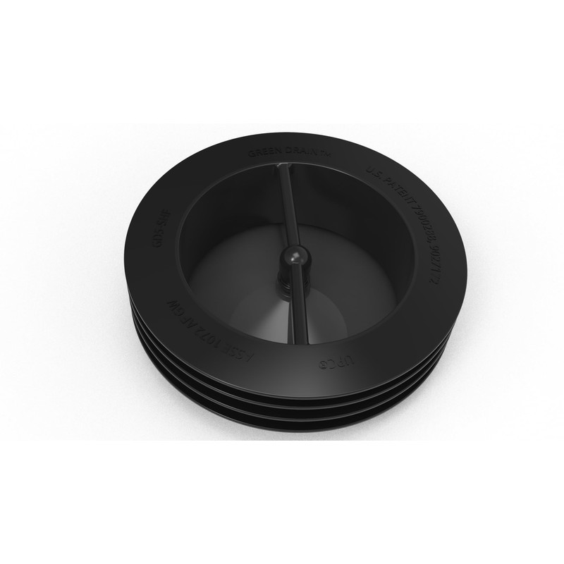 G Green Drain Waterless Trap Seal, 5 Inch, Fitting Pipes