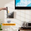 GIGIFTREE Remote Control Holder, 5-Slot TV Remote Holder Wall Mount