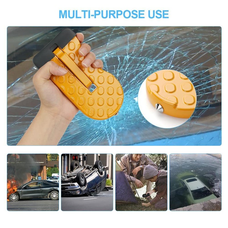 Car Door Step for Easy Roof Access -Multi-Foldable Aluminum Alloy