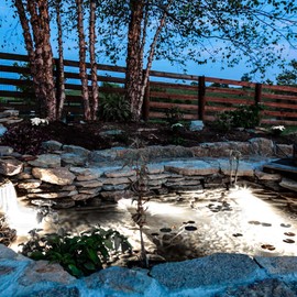 CREPOW Cold White Pond Lights, Super Bright LED Underwater Submersible Landscape Spotlights, Switch Control IP68 Waterproof Fountain Lights for Fish Aquarium Tank Garden Yard Pool (Set of 3)