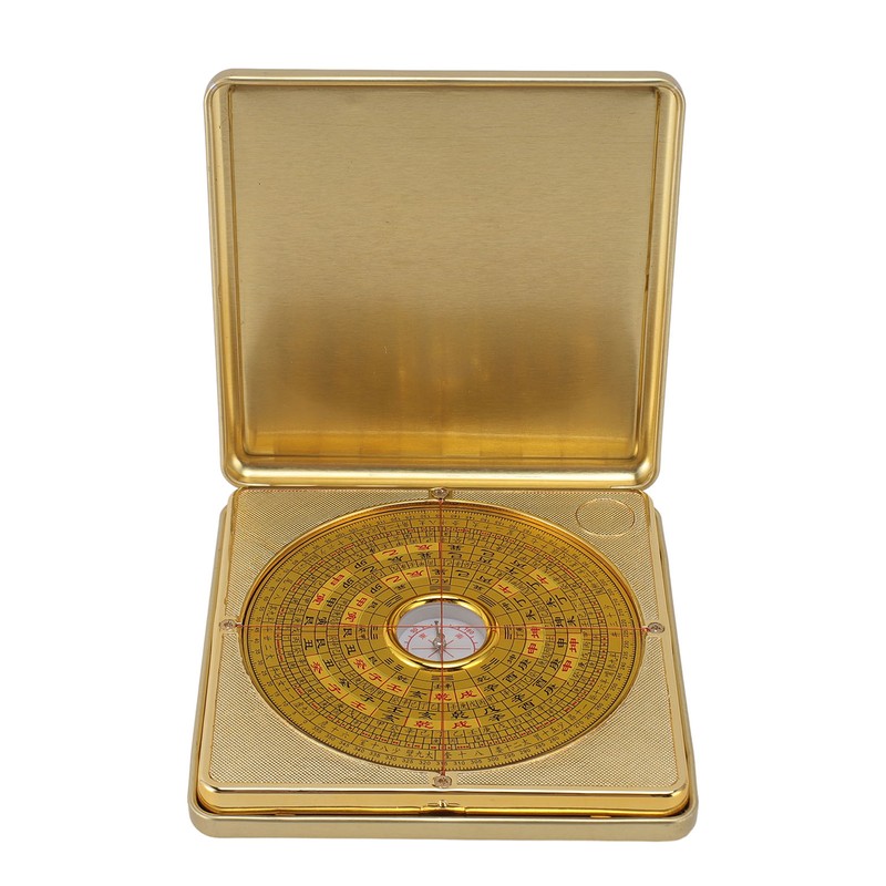 Feng Shui Luo Pan Iron Precise with Flipping Cover Feng