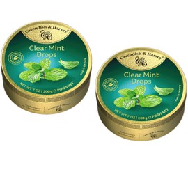 Cavendish & Harvey Clear Mint Drops Peppermints Value Pack 2 x 200g