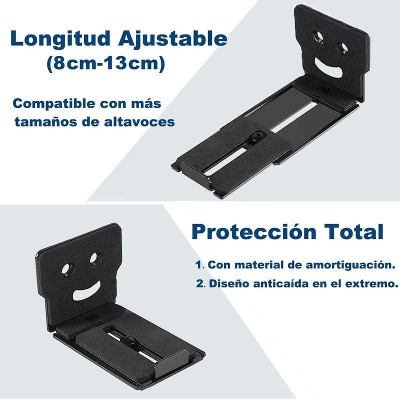 DYNAFIRE Soporte para Barra de Sonido en Pared - Base