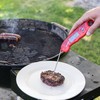 Instant Read Meat Thermometer with Folding Stainless Steel Temperature Probe