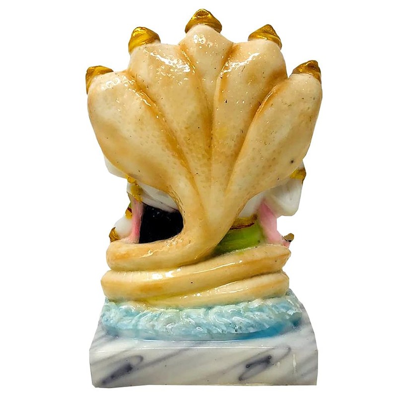 Vishnu Laxmi Murti Marble Idol, Gift Idol, Showpiece Vishnu Laxmi