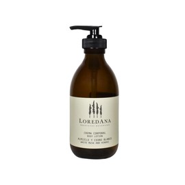 LOREDANA | Crema Corporal Cedro Blanco y Almizcle | Ayuda A Hidratar, Humectar Y Refrescar La Piel | Es Anti bacteriano, Antiséptico Y Tiene Antioxidantes | Libre De Parabenos Y Sulfatos (250 ml)