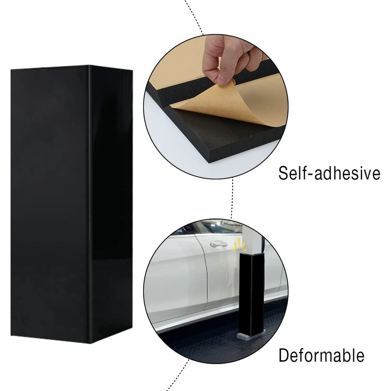 GUEQUITLEX Garage Wall Guards Foam Car Door Protector Wall Bumper