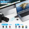SD Card Reader, 3 Ports USB 2.0 Micro SD Card