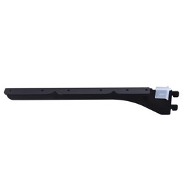 Waki Sangyo WPS010 Pillar Shelf, Shelf Bracket for Three(3) 1x4 Planks, Unit Size(H x W x D): 2.1 x 0.8 x 10.4 inches (5.3 x 2 x 26.5cm), Black