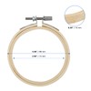 MANCHAP 20 Pack 8cm/3 Inch Embroidery Hoops, Adjustable Embroidery Rings,