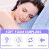 Nozibye Ultra Soft Foam Earplugs, 120 Pieces (60 Pairs) -