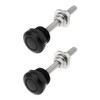 2pcs 22mm Motorcycle Side Cover Push Button Release M6 Compatible