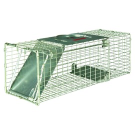 Little Giant Single Door Live Trap Single-Door Entry Live Animal Trap (18.75 x 6.75 x 6.5 in) (Item No. LT1)