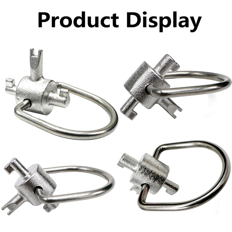 HVAC Locking Key Tool for Installation/Removal of Refrigerants, Quick Access
