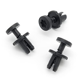 VVO Fasteners- Black Plastic Load Bay Lining & Trim Panel Clips for Citroen Dispatch/Jumpy, (Pack of 10)