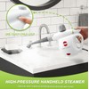 Outspurge Handheld Steam Cleaner, Pressurized Multi-Surface Steam Shot with 13