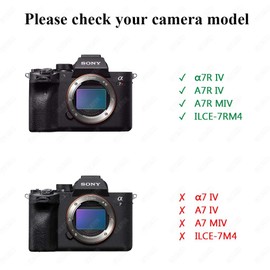 ULBTER Screen Protector for Sony alpha a7II A7III A7 III A7 II A7R IV A7R III A7R II & Hot Shoe Cover [3+2Pack] 0.3mm 9H Hardness Tempered Glass Cover Anti-Scrach Anti-Fingerprint Anti-Bubble