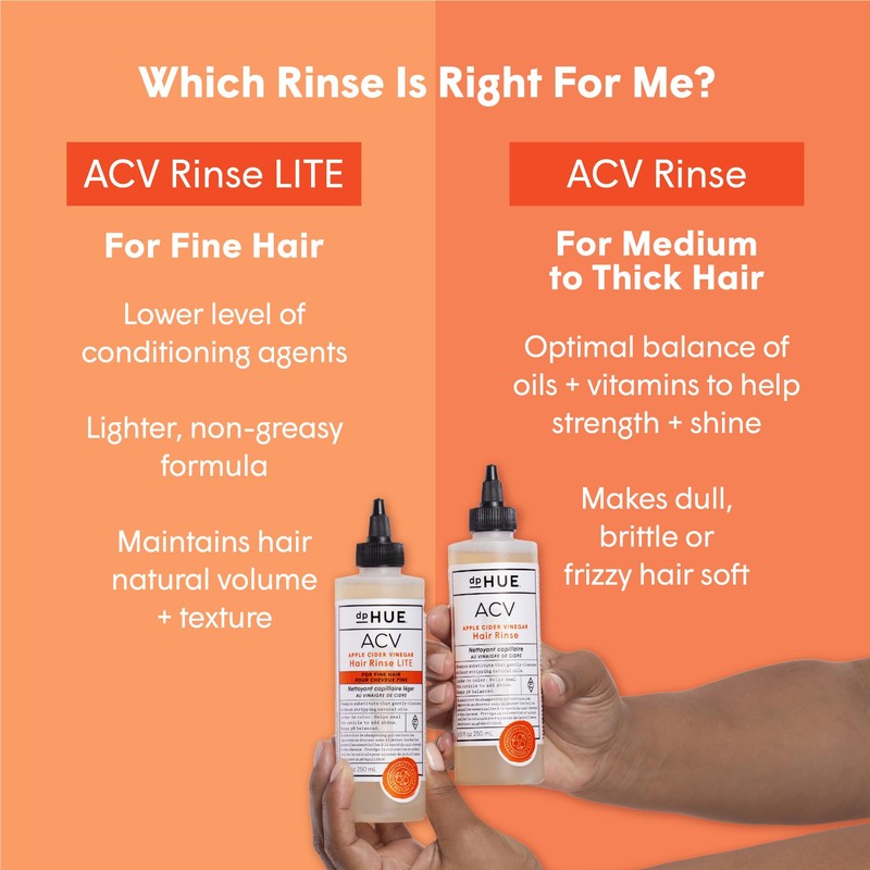 dpHUE Apple Cider Vinegar Hair Rinse - 8.5 oz, Pack