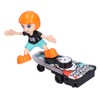 Children Electric Cartoon Scooter Toy Music Light 360° Rotation Stunt