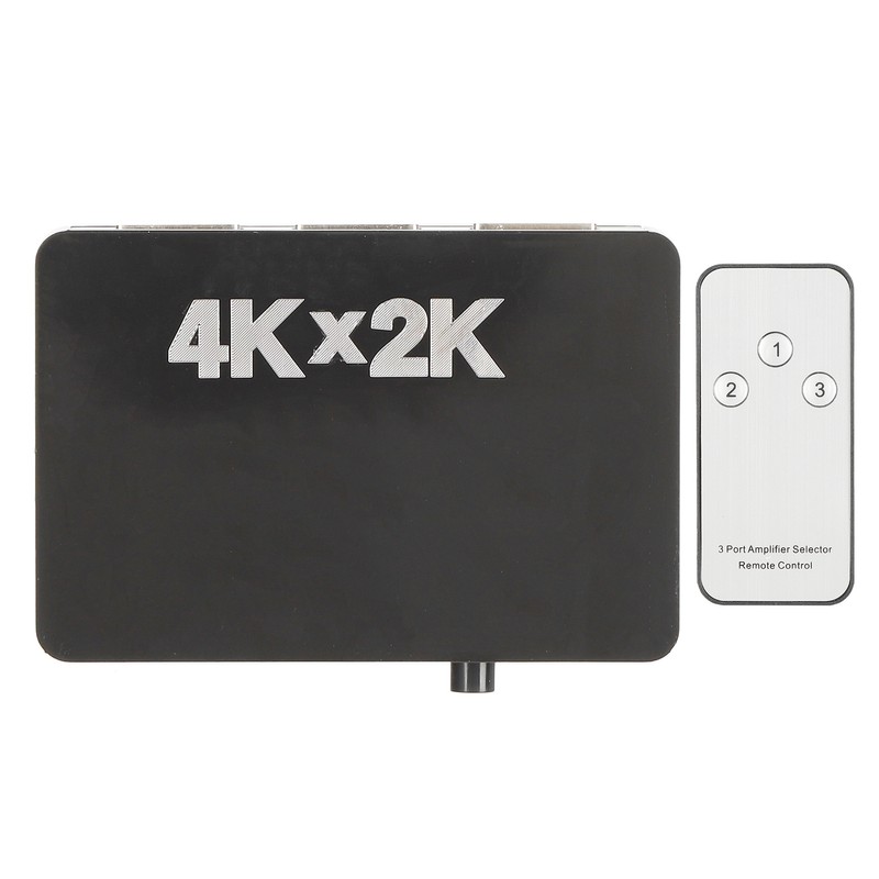 3 Input 1 Output Switcher HDMI-Compatible 2Kx4K HD Video Signal