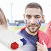2pcs Red White and Blue Face Paint, 4th of July