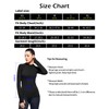 Women's Long Sleeve Running Shirts with Thumb Hole Mock Neck