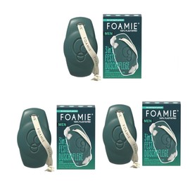 Forme Men's 3 in 1 Solid Shower Care Bag to the Roots 90g 3pcs Solid Shampoo Shower Face Wash / 포미 맨즈 3 in 1 솔리드 샤워 케어 백 투 더 루츠 90g 3개 고체 샴푸 샤워 세안