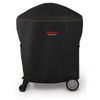 BroilPro Deluxe Grill Cover fit Weber Q 1000/2000 Grill(size as