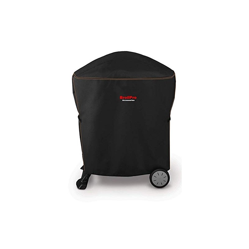 BroilPro Deluxe Grill Cover fit Weber Q 1000/2000 Grill(size as