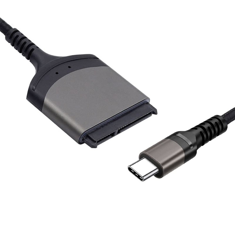 NFHK 5Gbps USB-C Type-C to SATA 22 Pin Adapter Cable
