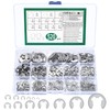 520 Pcs E-Clips Assortment Set, Circlips Assorted Sizes, E-Clip External