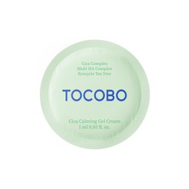 TOCOBO Cica Calming Gel Cream 1 ml  Crema Facial en Gel Calmante con Centella Asiática, Ácido Hialurónico y Tea Tree  Hidratante Ligera para Piel...  