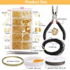 Reelau Jewelry Making Supplies Kit Jewelry Repair Tools Earring Making