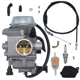 YJGZSVK Carburetor For Honda Rancher 350 TRX350TE TRX350TM TRX350FM Foreman 400 450 TRX400FW FourTrax 250 300 350 Big Red 250 Throttle Cable