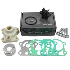 UanofCn 63DW0078 Water Pump Impeller Kit with Housing for Yamaha 40 50 60 HP 2 Stroke and 4 Stroke 1995-UP Outboard Motors 63D-W0078 Sierra 18-3415