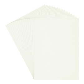 MECCANIXITY 30 Sheets Cream White Cardstock 9" x 11", 110gsm Thick Card Stock Printer Paper for Crafts, Invitations, Card Making, Scrapbooking, Drawing