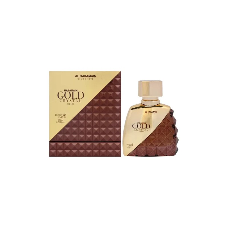 Al Haramain Gold Crystal Oudh Eau De Parfum 100ml