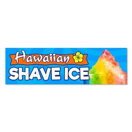 Hawaiian Shave Ice Vinyl Banner Large - 36x120