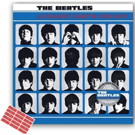 The Beatles Calendar 2025 Collectors Edition Wall calendar Gift Present with FREE Organising Stickers