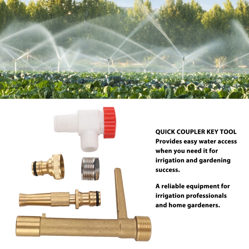 Quick Coupler Key Tool G3/4 Easy To Intall Quick Sprinkler