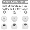 A-Pcas Memory Foam Earbud Tips for Aviot Fully Wireless Earbuds,