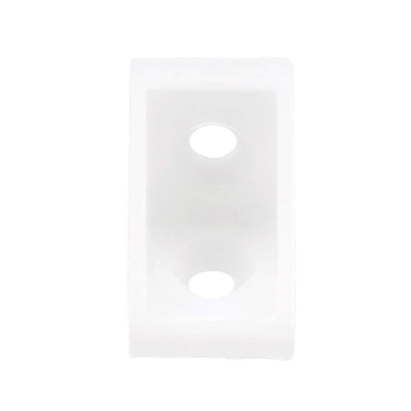 sourcing map Shelf Cabinet Door 90 Degree Plastic Corner Braces